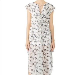 Elliatt floral pleated dress